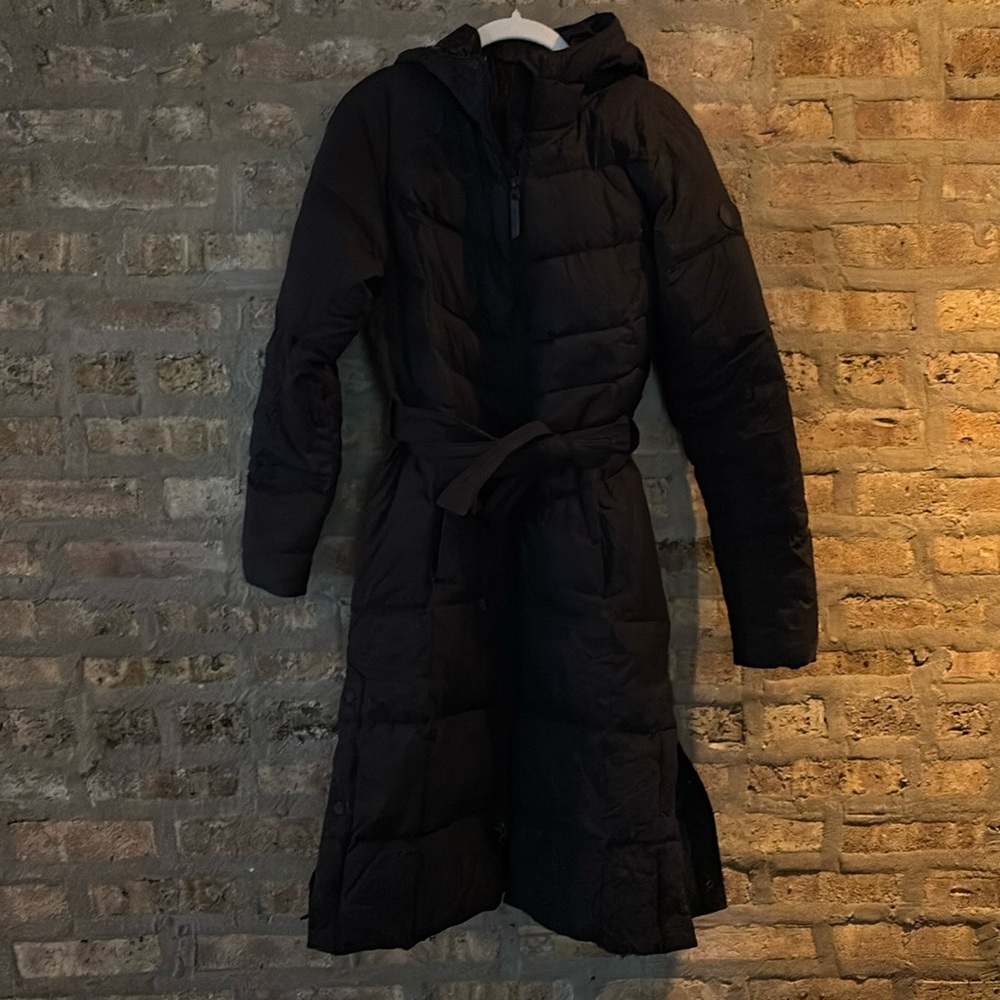Black winter coat